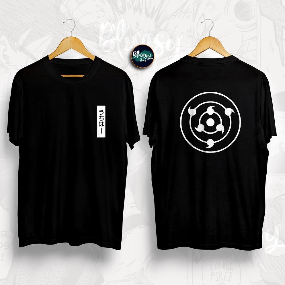 Promo Kaos Anime Naruto Mugen Tsukuyomi Rinnegan Sharingan Uchiha Sasuke Boruto Next Generation