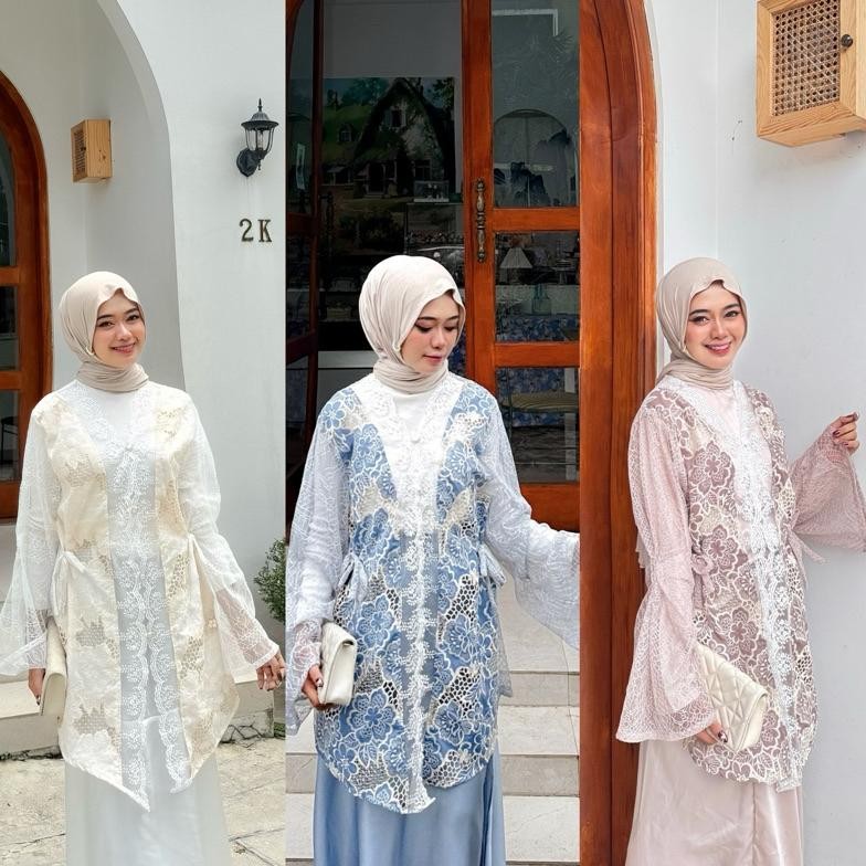 RNO - SINTIA KEBAYA OUTER | KEBAYA MODERN | KEBAYA BRUKAT | OUTER WISUDA | OUTER PRADA | PRADA OUTER