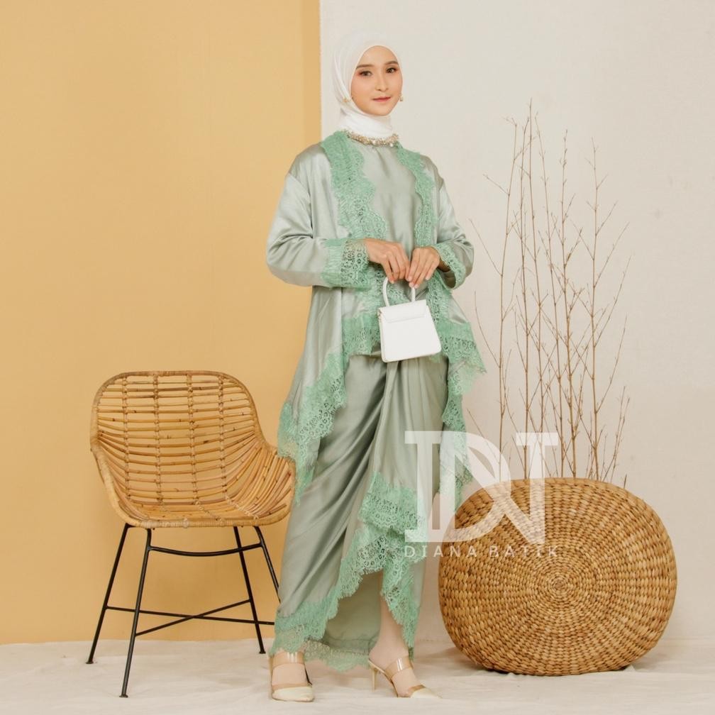 SET NAGITA OUTER LACE SILK by Diana Batik AST