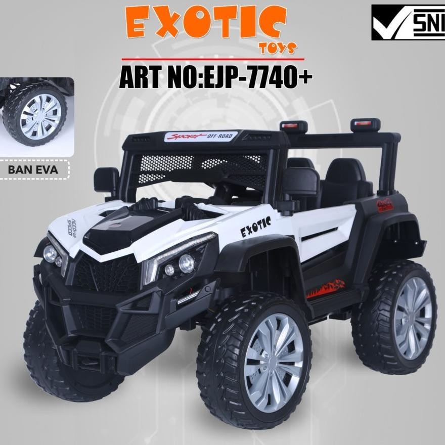 Bonus Buku Mobil Aki Anak Remote Jeep PMB M-8288 Mobilan Aki Jeep Exotic Mobil Jeep Rubicon Offroad 