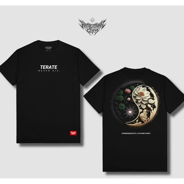 Promo Allstore76Kaos Psht Kaos Psht Japanese Kaos Bunga Teratai Kaos Psht 3D Kaos Terate Never Dieal