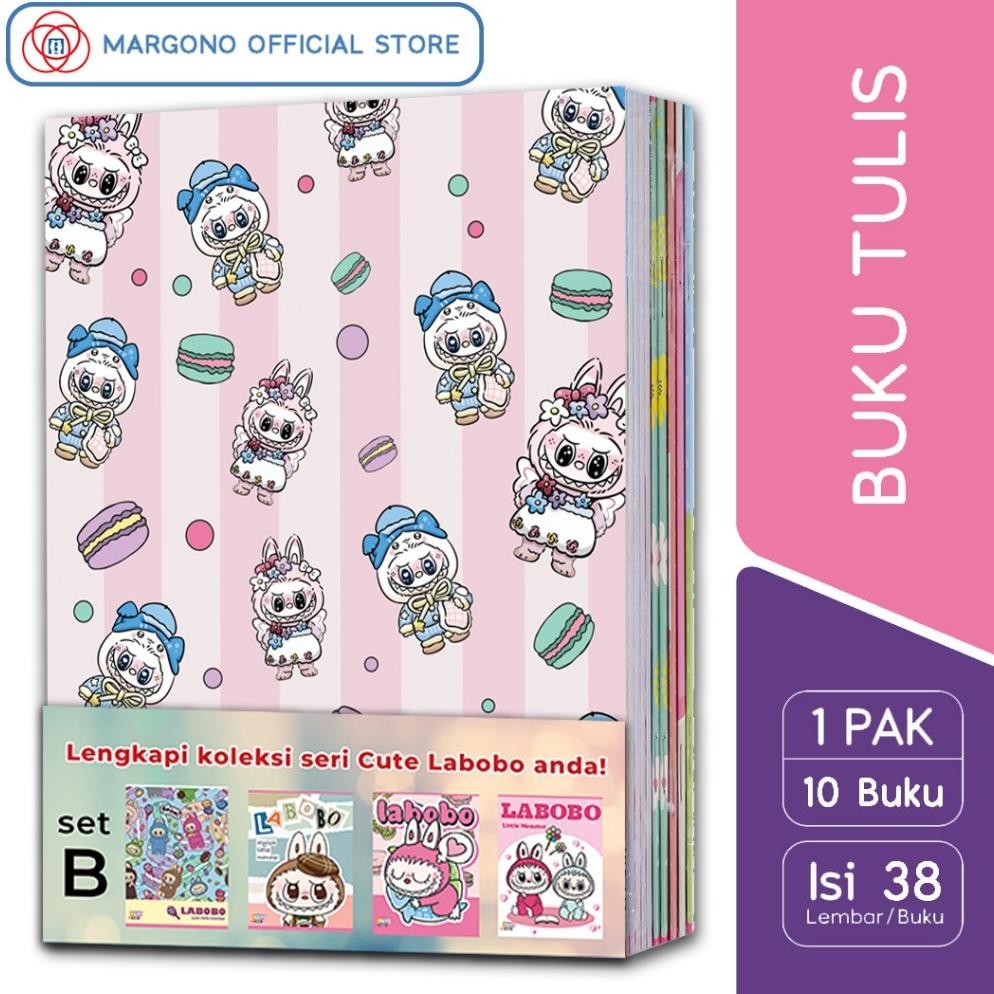 

Buku Tulis Cute Labobo La BuBu 38 Lembar - 10 Buku