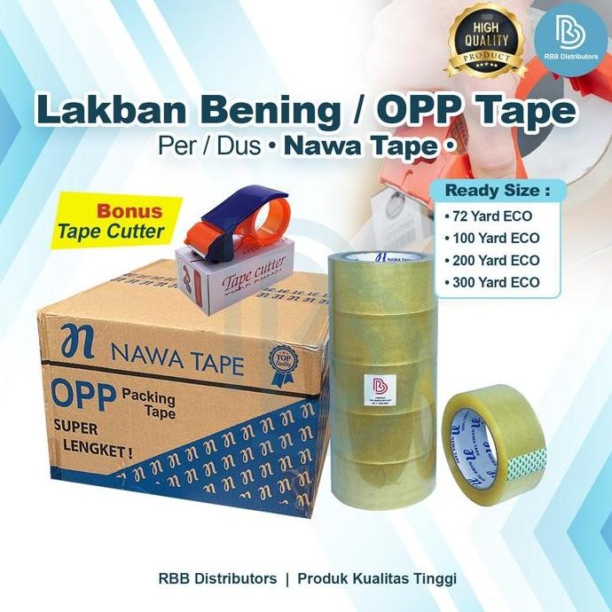 

Lakban Bening Coklat 1 Dus Isolasi Packing Solasi 1 Karton Tebal Co