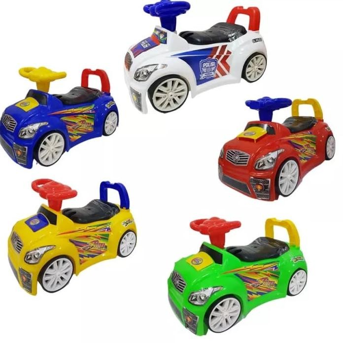 Mainan Mobilan Dorong Bisa Di Naiki SL 200 Mobil Polisi Anak AST