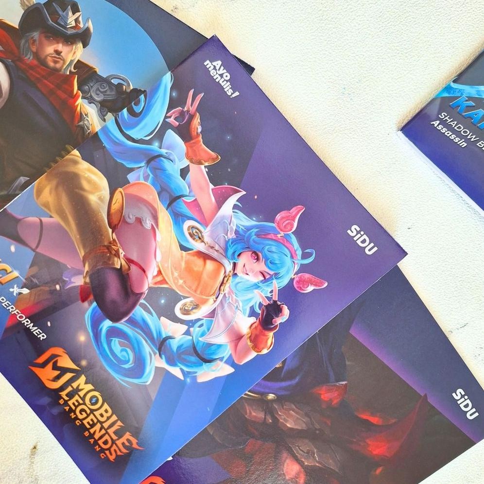 

SiDU Buku Tulis 58 Lembar / Kertas putih tebal 10 buku / 1 pack