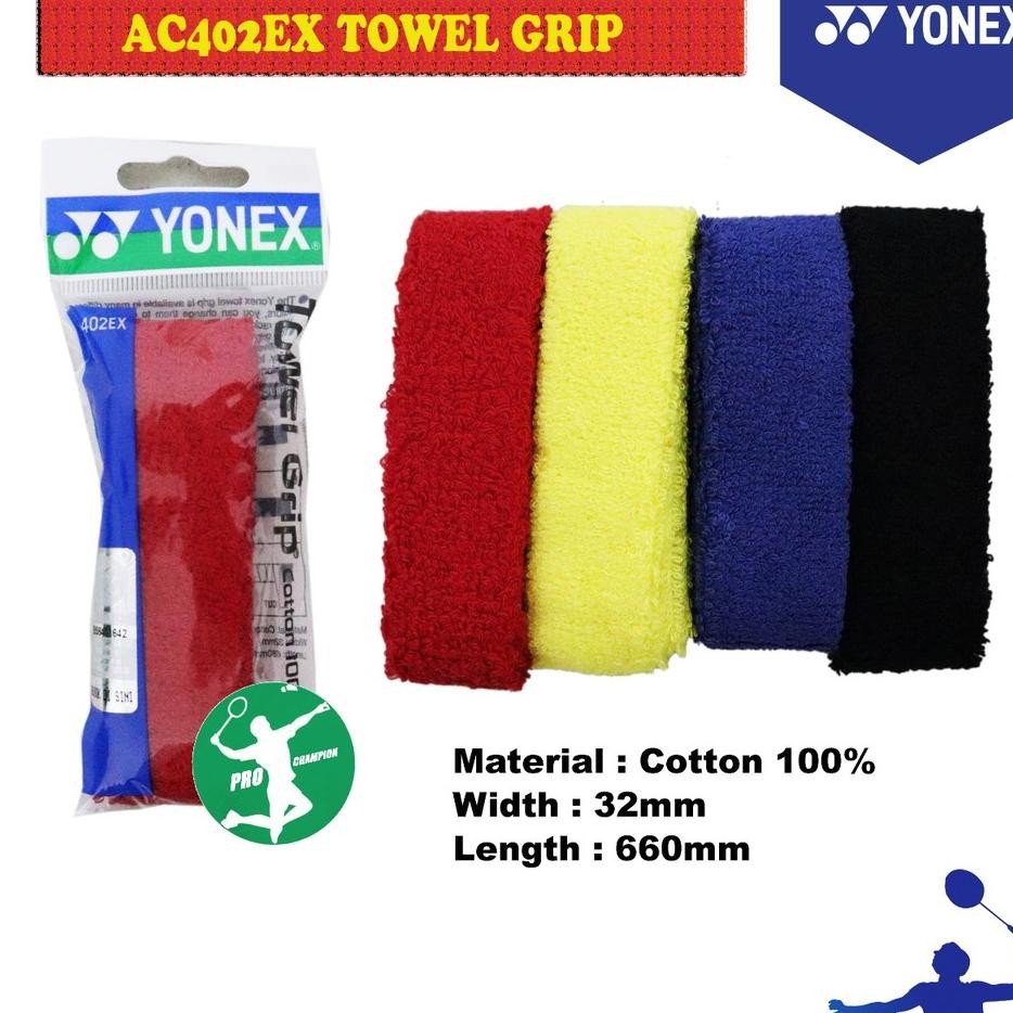Yonex Grip Handuk Ac 402 Ex Grip Towel Bton