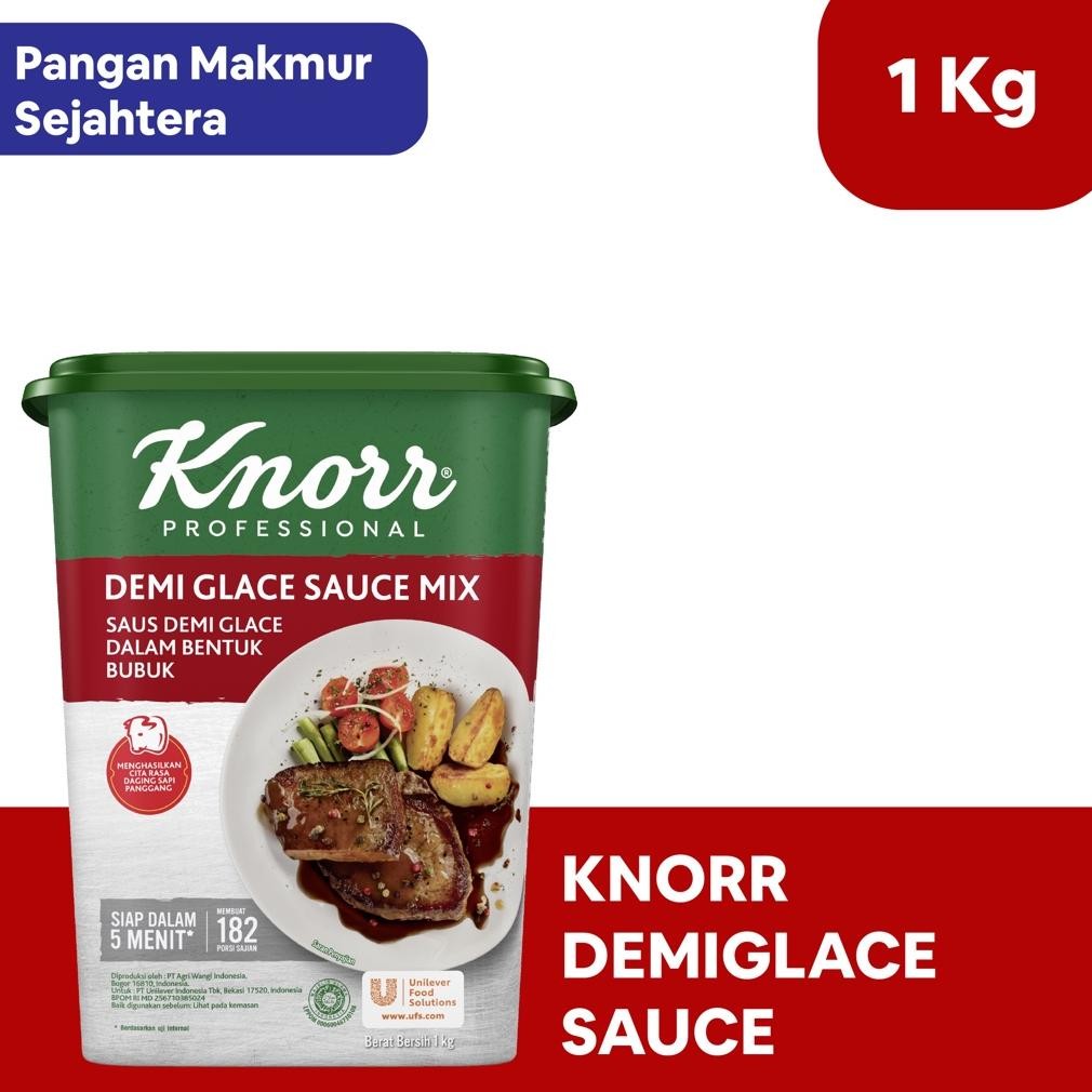 

KNORR - DEMI GLACE SAUCE MIX / SAUS DEMI GLACE BUBUK 1kg RB10