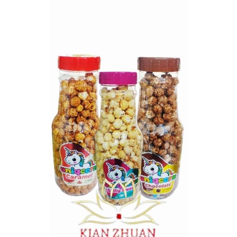 

Uniqcorn Popcorn Salty Sweet,Chocolat,caramel 260gr RB10