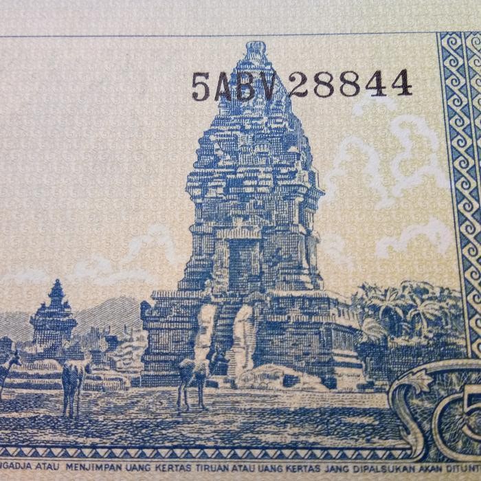 Uang Kuno Seri Hewan 5 Rupiah 1957 Unc Original Dan Terpercaya