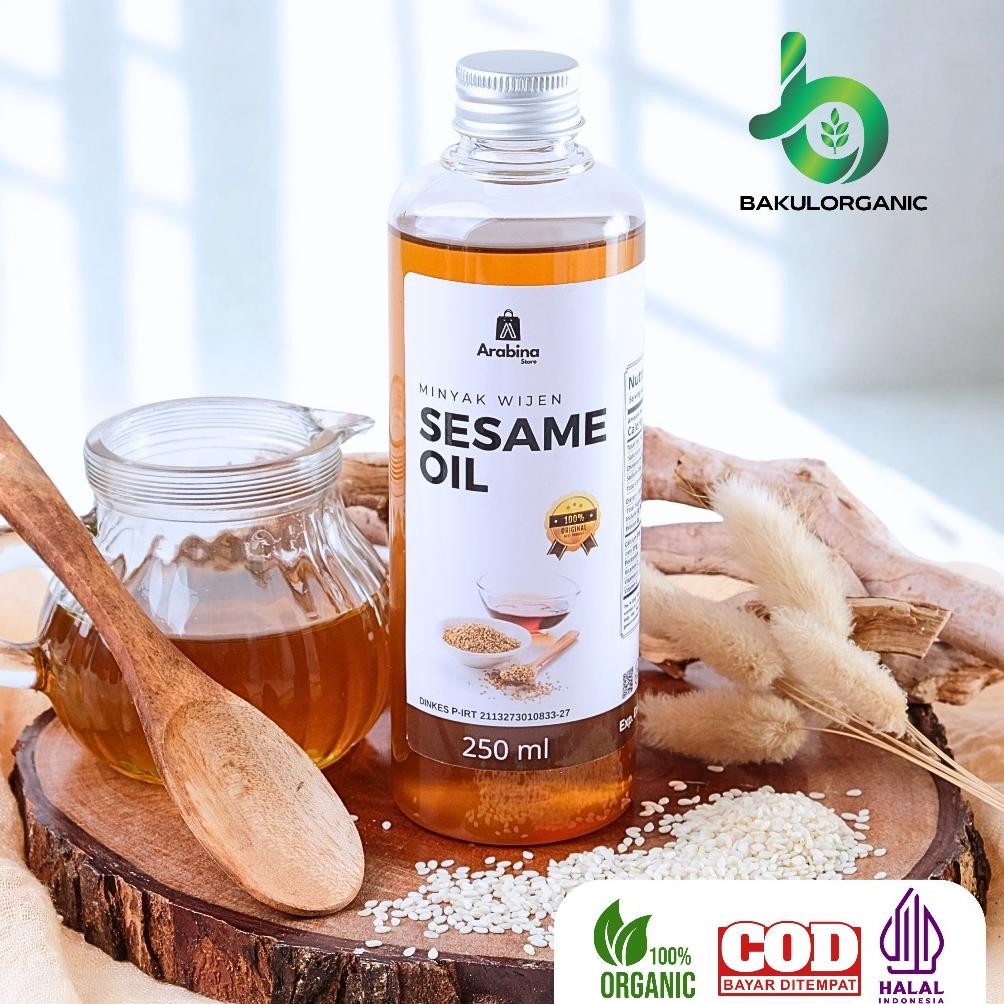

Bakulorganic Minyak Wijen Halal Original RB10