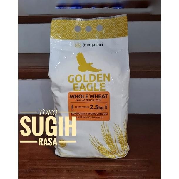 

Tepung Gandum Halus (Whole Weat) Golden Eagle 2.5kg
