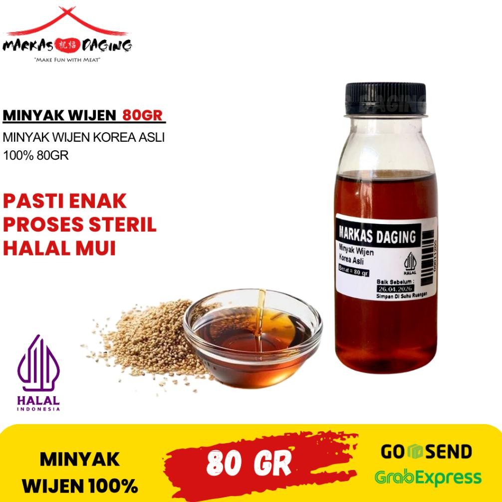 

100% Minyak Wijen || Korean Sesame Oil 100% Halal RB10