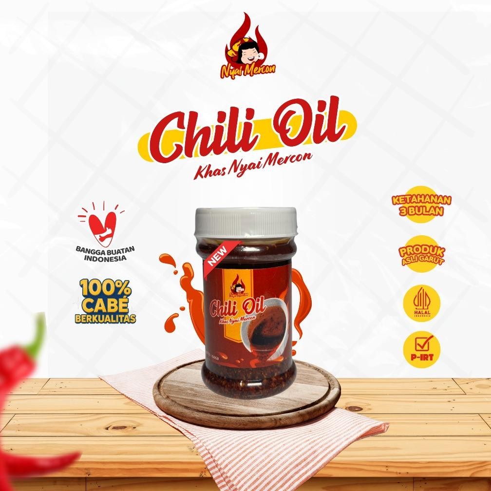 

[NEW LAUNCHING] Nyai Mercon - Sambal Chili Oil 150 Gram RB10