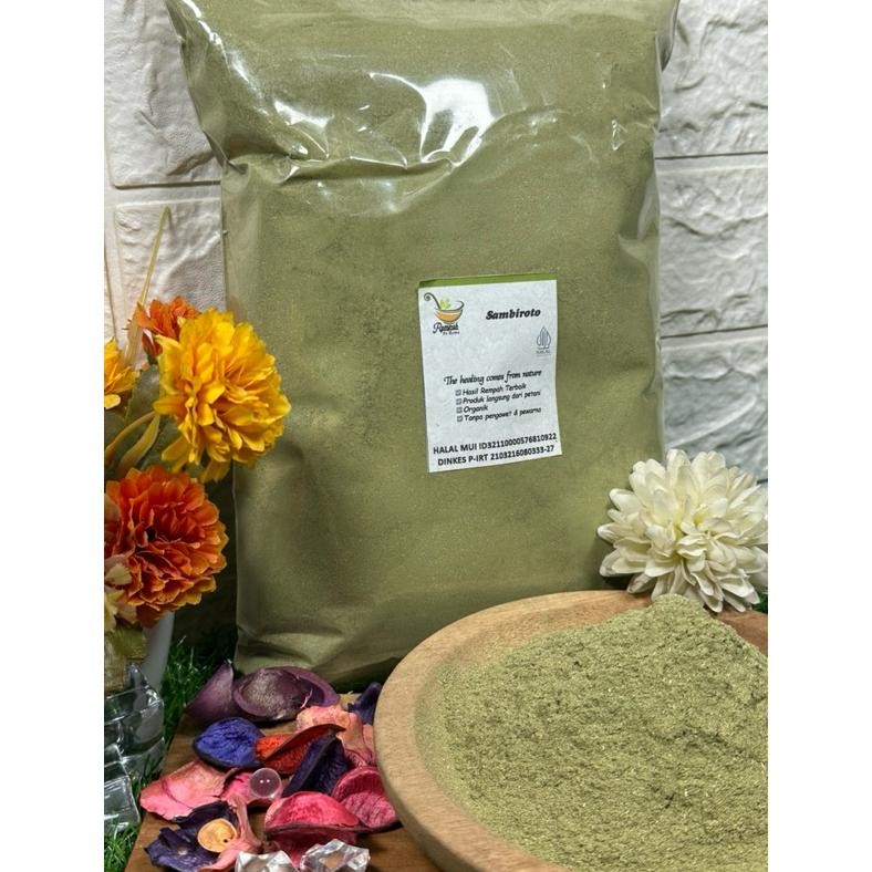 

Sambiroto Bubuk 500 Gram / Sambiloto Bubuk Murni Rempah Bu Risma RB10
