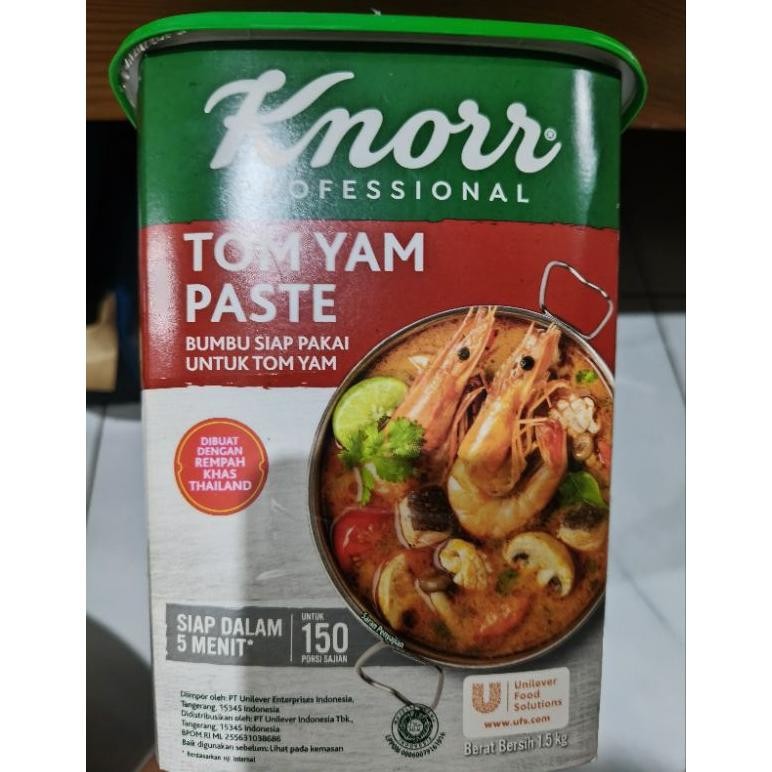 

Knorr Tomyam Paste 1,5kg Mar 26 RB10
