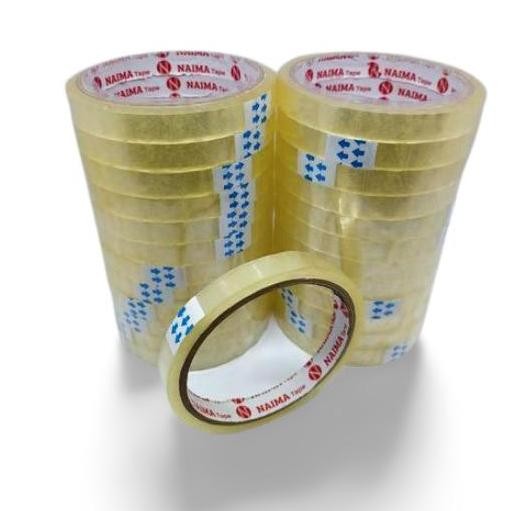 

(12 Pcs) Isolasi Solatip Bening / Selotip 12 Mm 1/2 Inch X 50 Yard Co