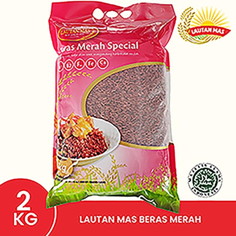 

[PAKET DIET] BUNDLING Lautan Mas Beras Merah 2KG - 2PCS