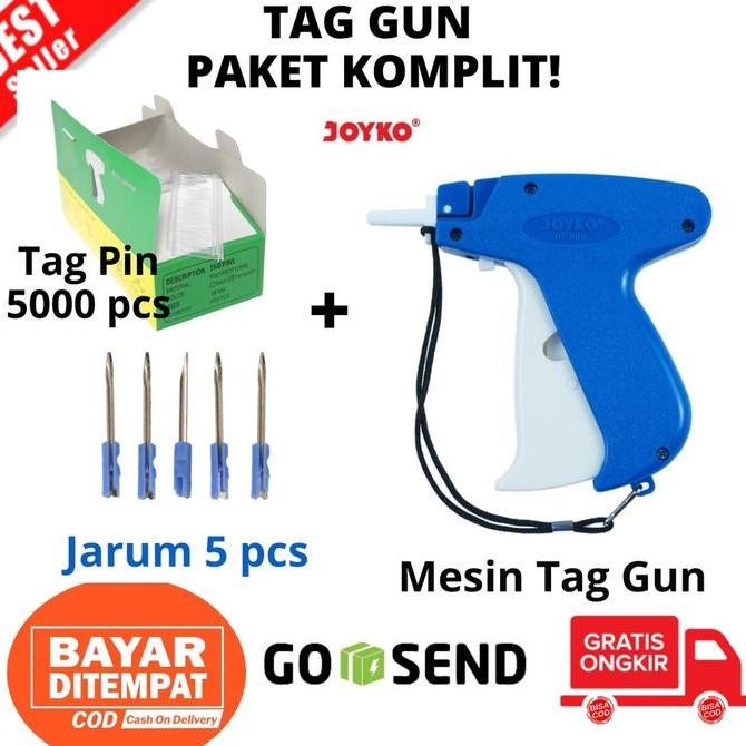 

Tag Gun Merek Joyko Alat Tembak Pemasang Label Bandrol Harga Hangtag Tg-600 Co