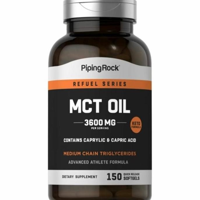 Pipingrock Mct Oil 3600Mg 3600 Mg 150 Sg Original Produk