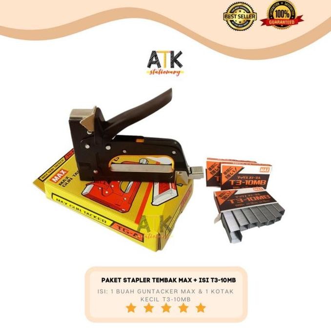 

Paket Stapler Tembak / Guntacker Max + Isi T3-10Mb Atk Co