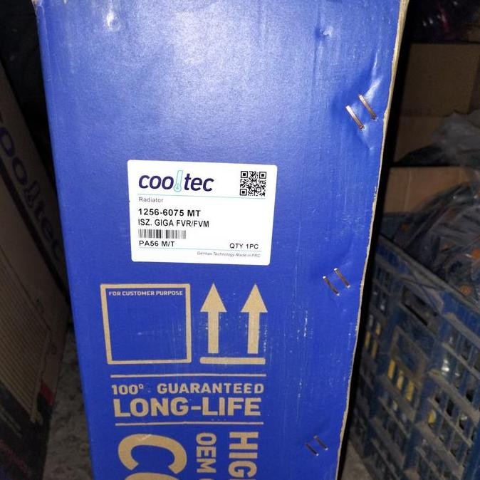 . RADIATOR ISUZU GIGA FVM  FVR COOLTECH