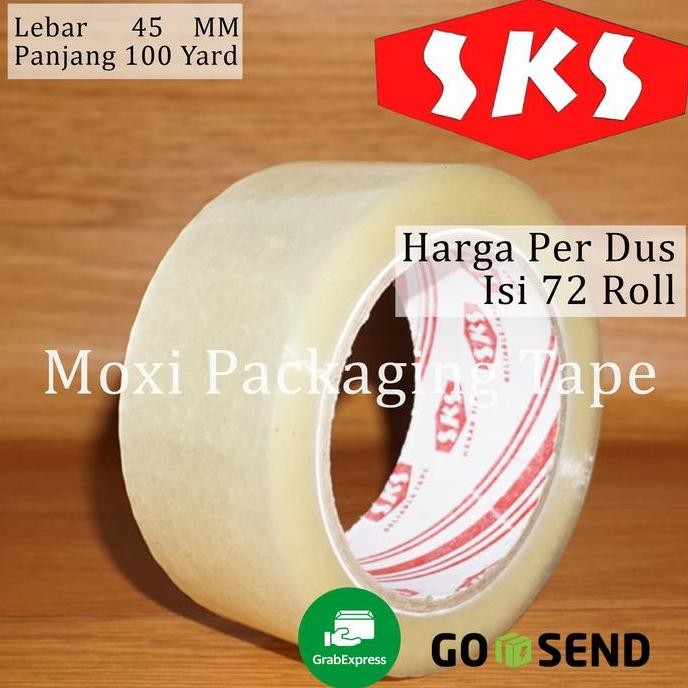 

Lakban 100 Yard 2 inch Bening / Coklat DUS