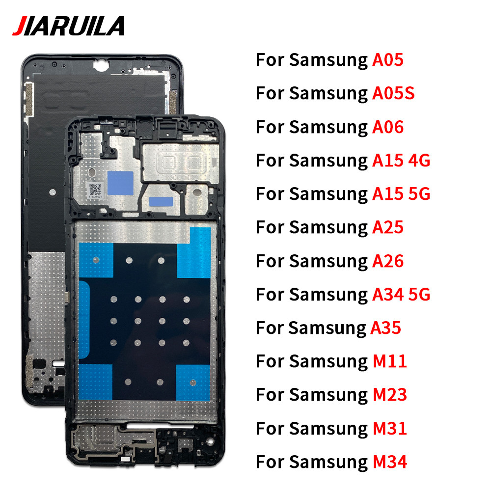 

Bingkai depan untuk samsung a05 a05s a06 a15 4g a26 a34 5g a35 m11 m23 m31 m34 bagian perbaikan bing