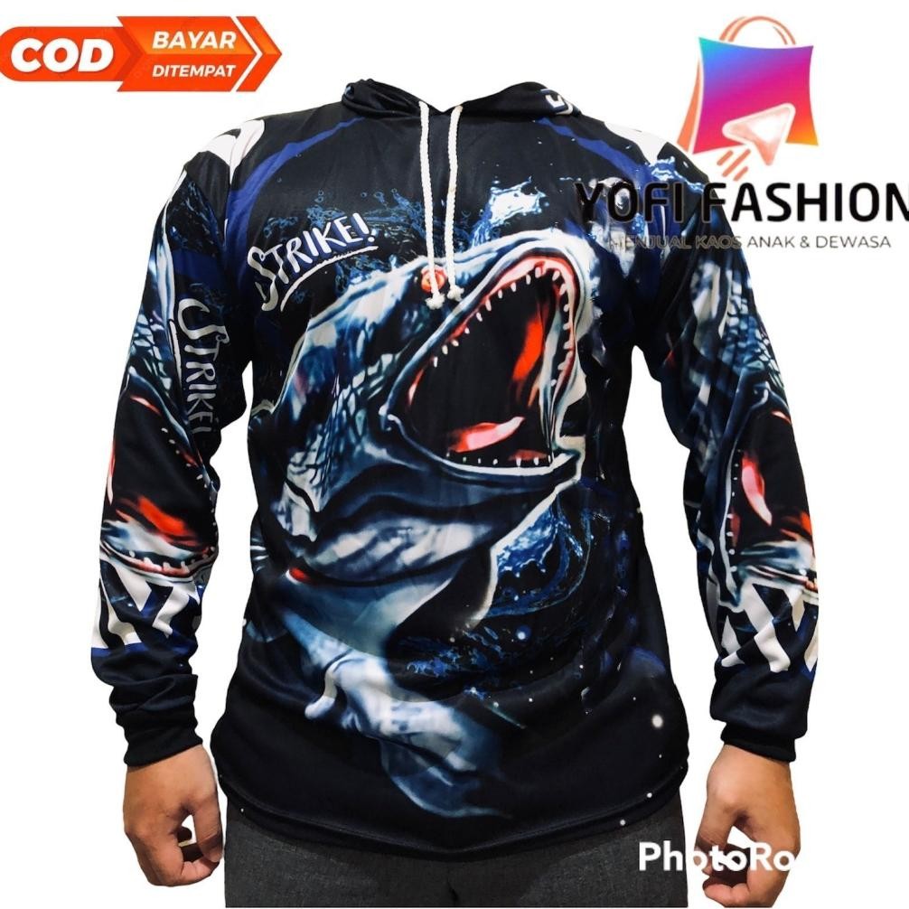 JERSEY MANCING BAJU MANCING LENGAN PANJANG KAOS MANCING LENGAN PANJANG