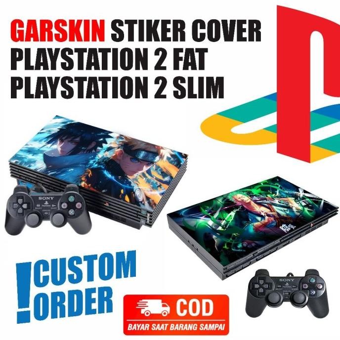 [Expert] GARSKIN STICKER COVER PS2 FAT & PS2 SLIM