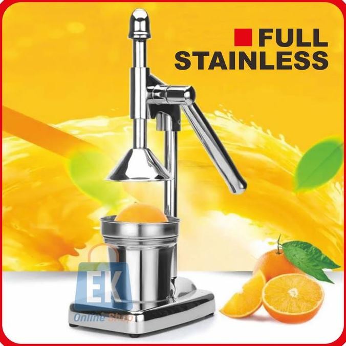TERLARIS - Alat Peras Jeruk Stainless KIMITSU KJM-202 | Alat Peras Jeruk Manual | Alat Peras Jeruk B