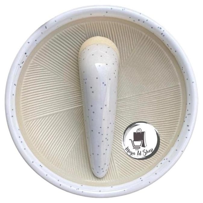 TERBARU - Cobek Keramik Estetik Cobek Viral / Uleg Keramik / Cobek Nordic Ulekan Kitchenware Dapur T