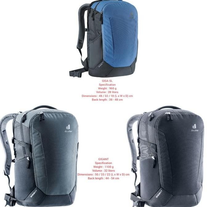 Deuter Lifestyle daypack Giga - Gigant Tas Laptop