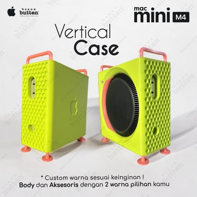 TERMURAH - Mac Mini M4 M1 M2 Mac STUDIO Case Pro Vertical Stand