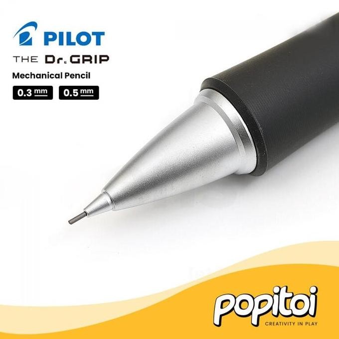 

TERLARIS - Pilot THE Dr GRIP Mechanical Pencil 0.3 0.5 mm pensil mekanik cetek cetekan