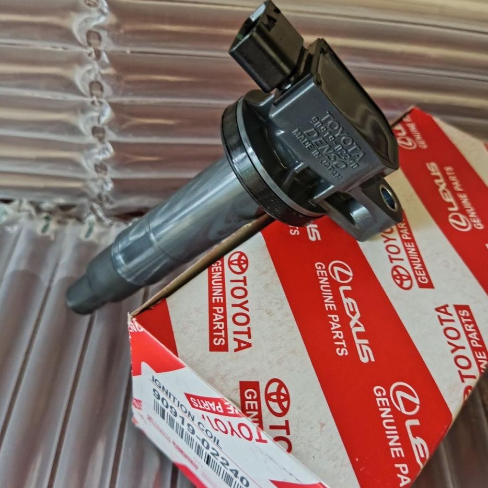 Igition Coil/Koil Toyota Vios,Yaris,Limo '04-'12 90919-02240 10000134 Original Denso SCM SUKU CADANG