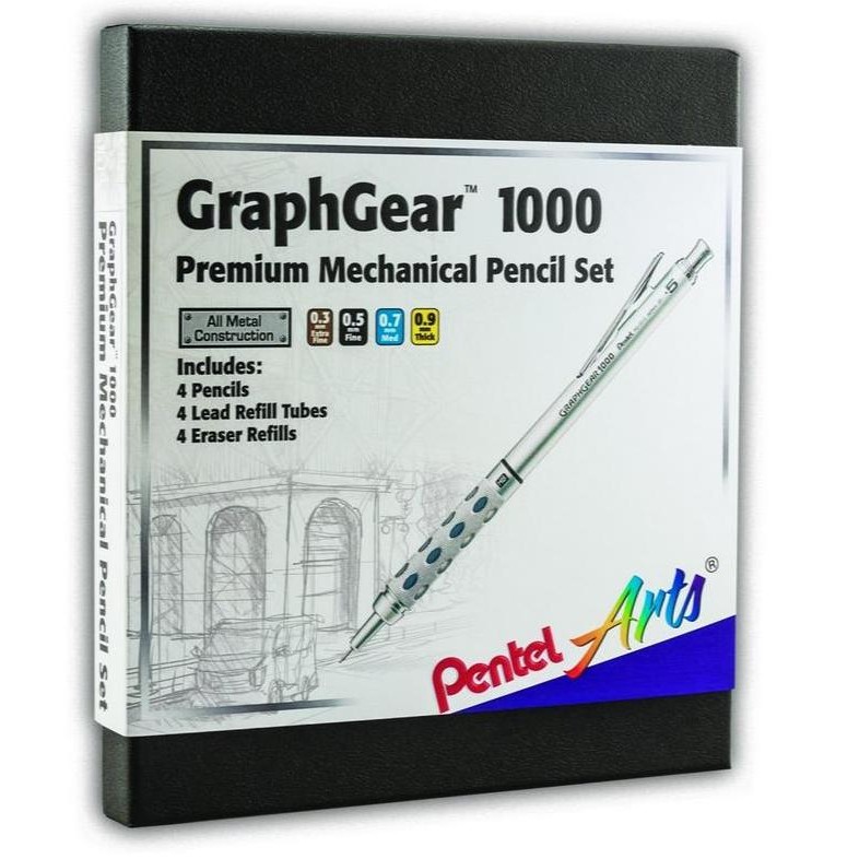 

TERBARU - Pentel Graph Gear 1000 Premium Gift Set