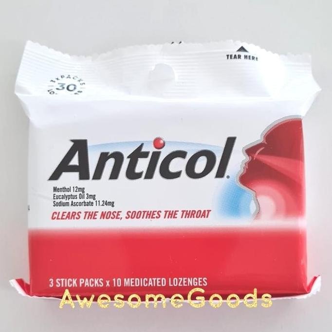 

TERLARIS - Anticol Australia Multipack 3x10 Lozenges