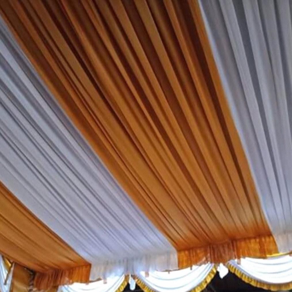 Plafon Sisir Atau Plafon Serut Atau Plafon Tenda Dekorasi Model Serut Atau Plafon Tenda Model Sisir 