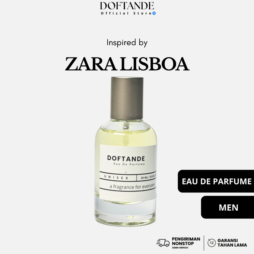 Parfume Pria Tahan Lama ZARA LISBOA Eau De Parfume Cowok Minyak Wangi Parfum Farfum