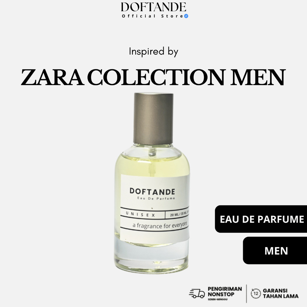 Parfume Pria Tahan Lama ZARA COLLECTION MEN Eau De Parfume Cowok Minyak Wangi Parfum Farfum