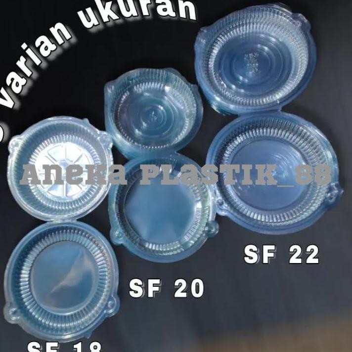 Mika Bolu Bulat Uk. 22 Cm 20 Cm 18 Cm Mika Bulat Bening Mika Kue Bolu Mika Chiffonsifon