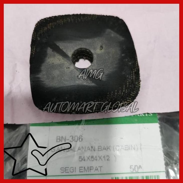 [AMG] KARET GANJALAN BAK CABIN MOBIL TRUK MINIBUS 54X54X12 MM BAN BEKAS