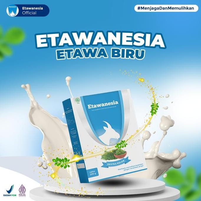 

Susu Etawanesia - Rekomendasi Dokter - Susu Kambing Etawa Premium & Ekstrak Daun Kelor Milk Dairy Bubuk LJM