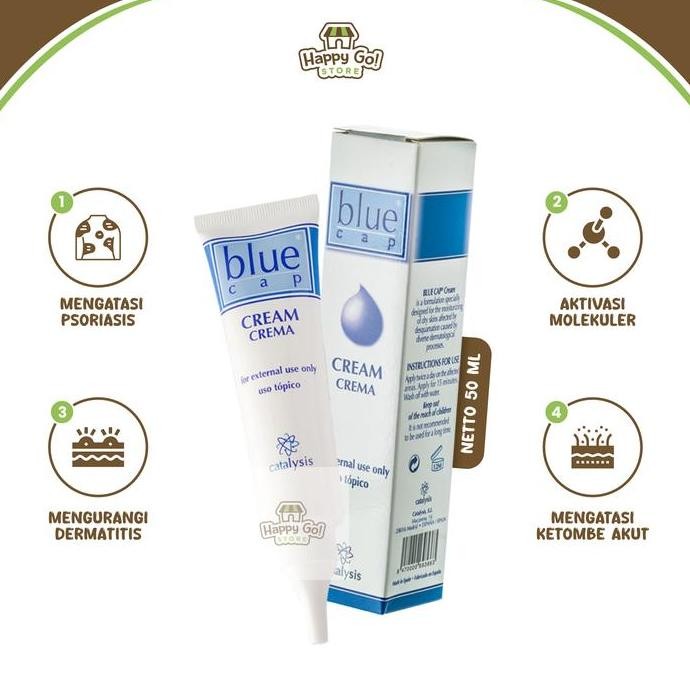 TERLARIS - READY BLUE CAP CREAM 50gr eczema,psoriasis,dermatitis