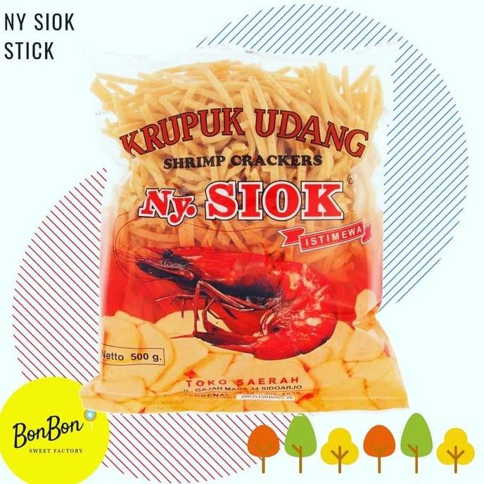 

KRUPUK NY SIOK STIK / KERUPUK UDANG MENTAH / NYSIOK STICK PANJANG GMM