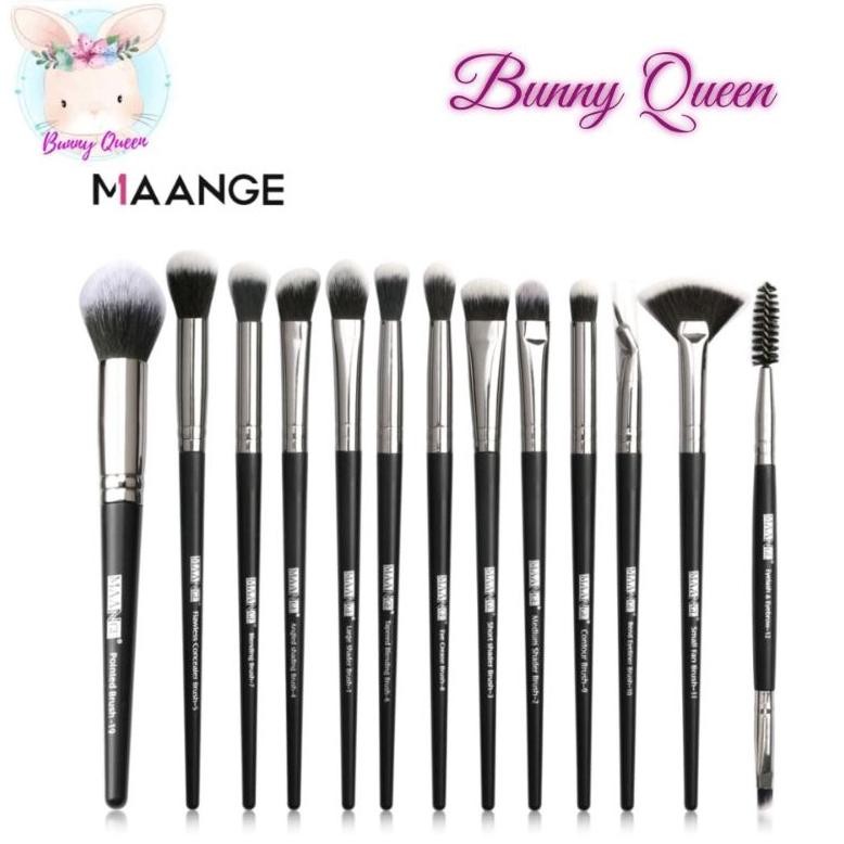 

baru maange 13pcs set brush kosmetik profesional original alat makeup lengkap