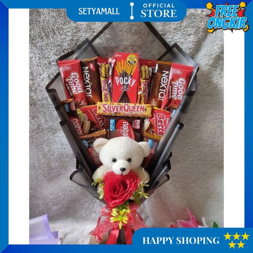 

(Ready Stock) Barang Bisa Dikirim Hari Yang Sama - Bucket Snack /Buket Makanan / Snack Bucket Sidang, Wisuda, Ultah, Pocky H12 Best Seller