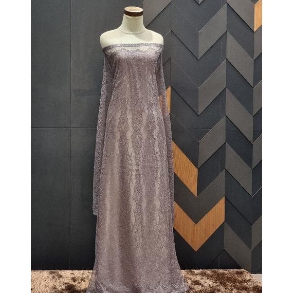 KAIN BROKAT CHANTILY METALIK LACE KAIN KEBAYA SANTILY