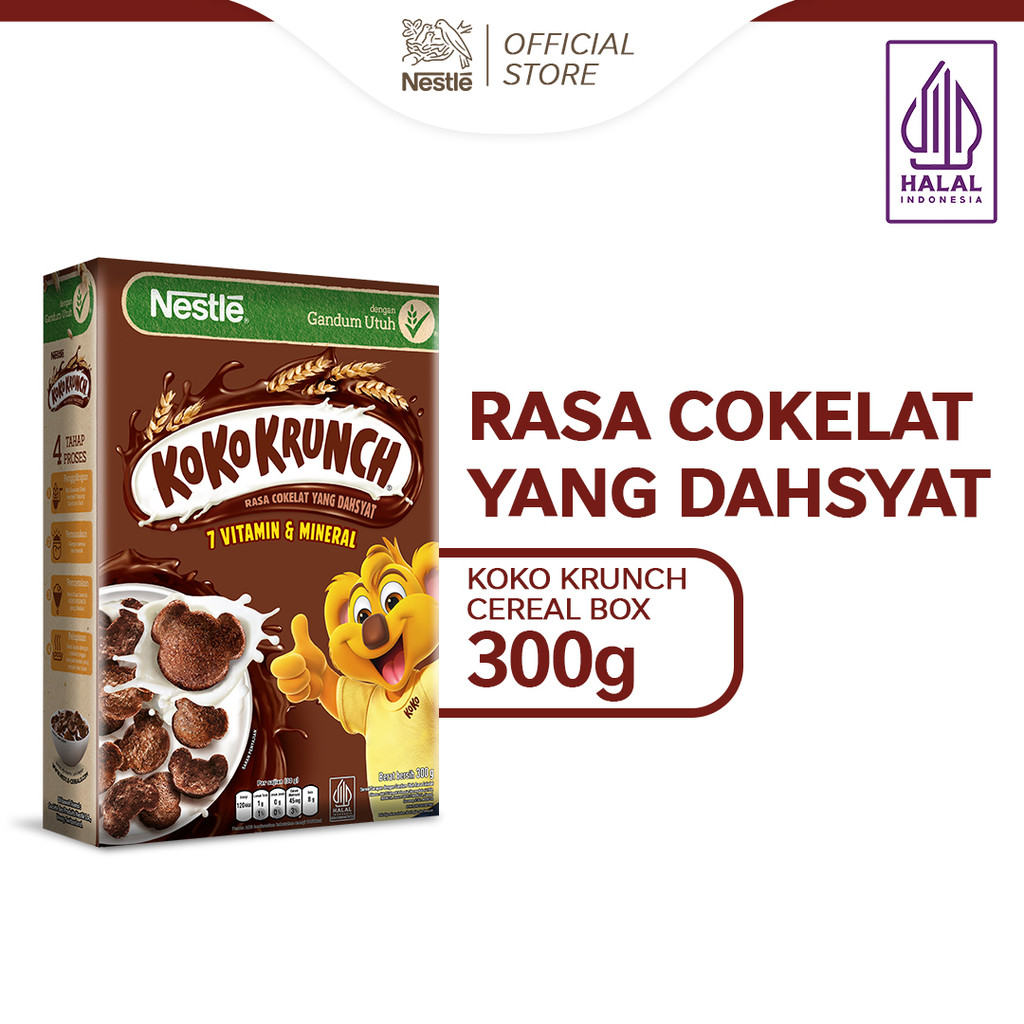 

Nestle KOKO KRUNCH Sarapan Sereal Coklat 300g