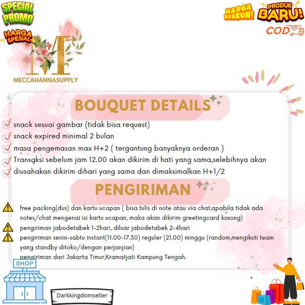 

(Ready Stock) Free Packing Bouquet / Buket Snack / Makanan Coklat Untuk Wisuda / Hari Ibu / Ulang Tahun / Hadiah / Anniversary / Valentine / Hari Guru Promo Puncak